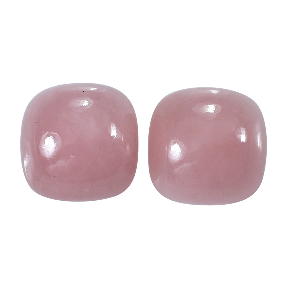 GUAVA QUARTZ CUSHION CAB 10MM 4.43 Cts.