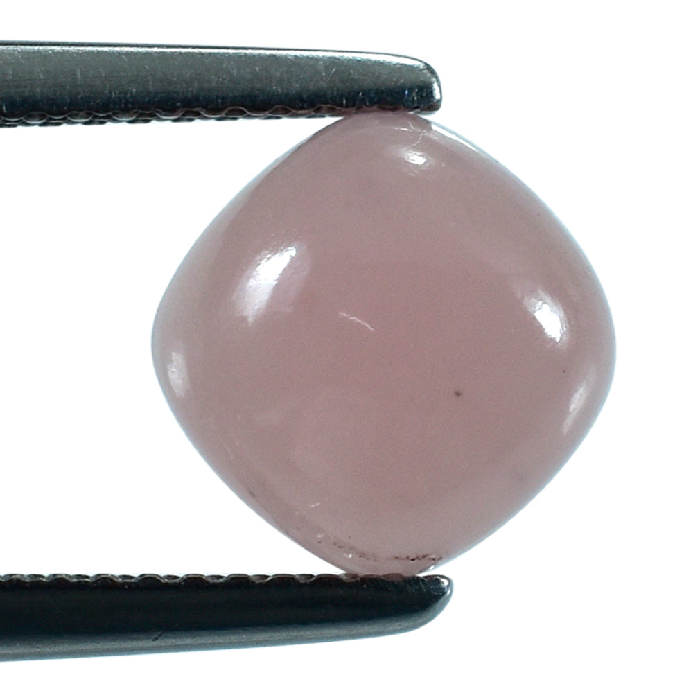 GUAVA QUARTZ CUSHION CAB 8MM 2.40 Cts.