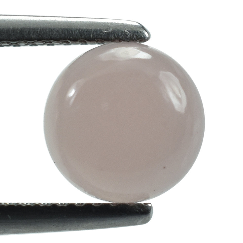 GUAVA QUARTZ ROUND CAB 8MM 1.79 Cts.