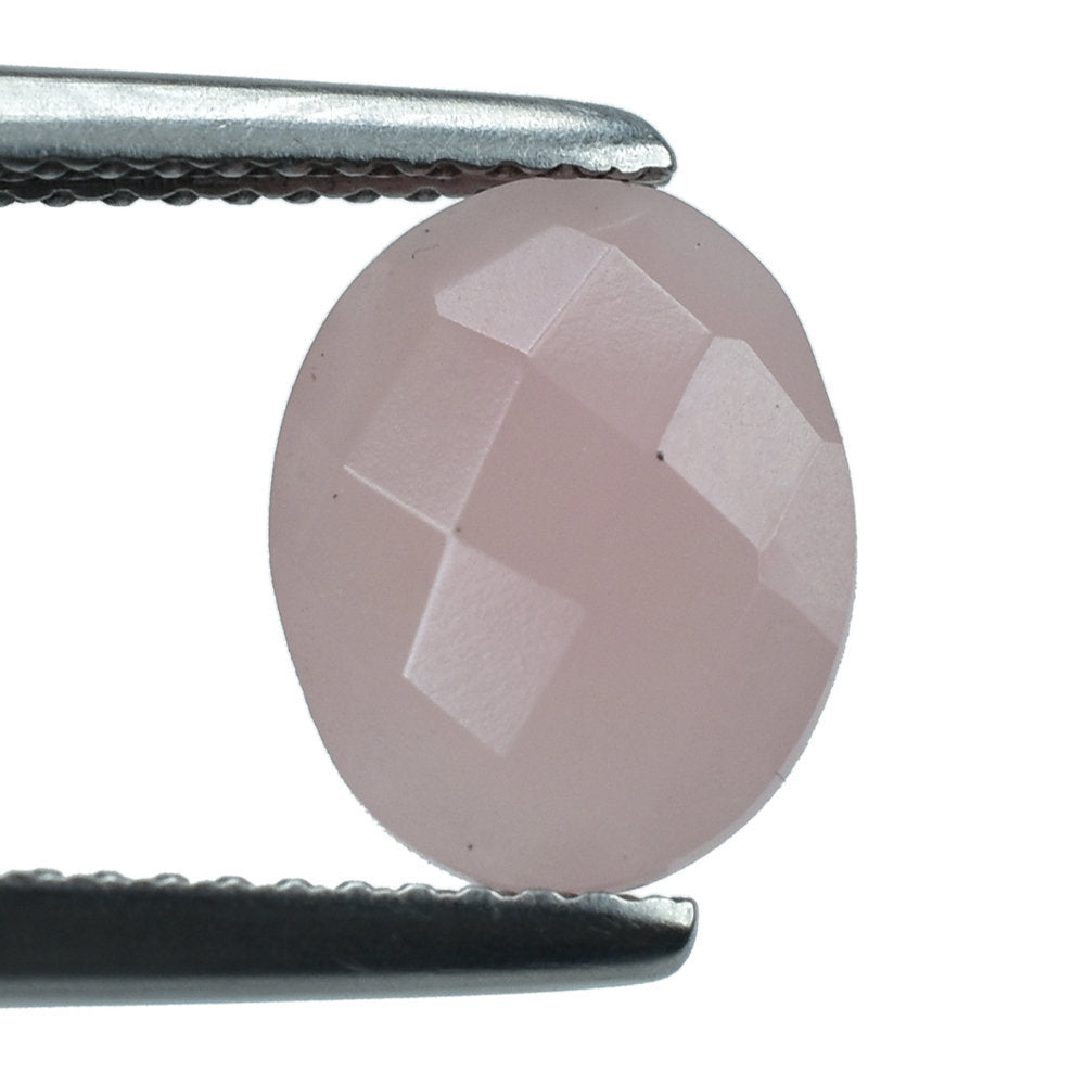 GUAVA QUARTZ BRIOLETTE OVAL 10X8MM 2.45 Cts.