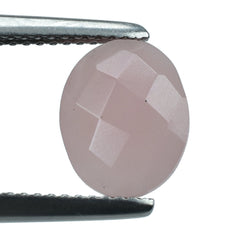 GUAVA QUARTZ BRIOLETTE OVAL 10X8MM 2.45 Cts.