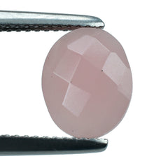 GUAVA QUARTZ BRIOLETTE OVAL 10X8MM 2.45 Cts.
