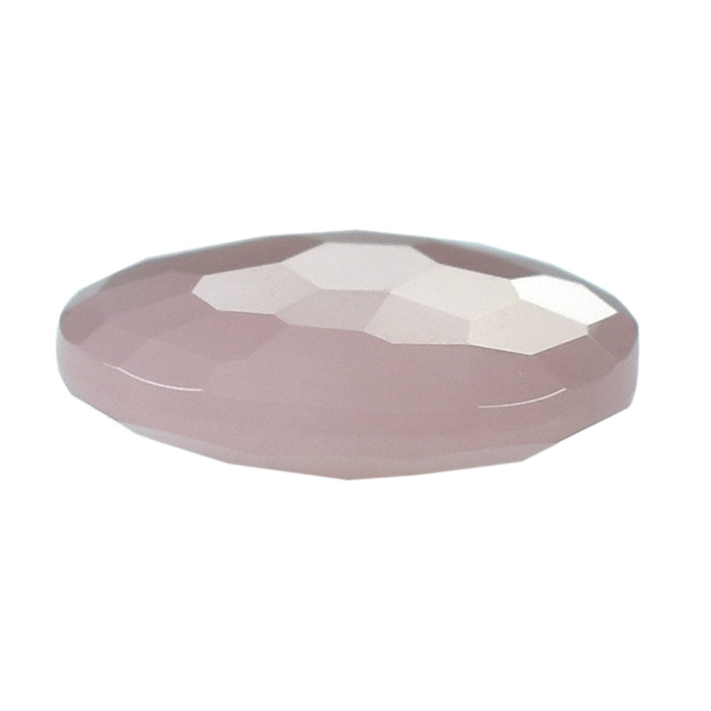 GUAVA QUARTZ IRREGULAR CUT BRIOLETTE ROUND 12MM 4.01 Cts.