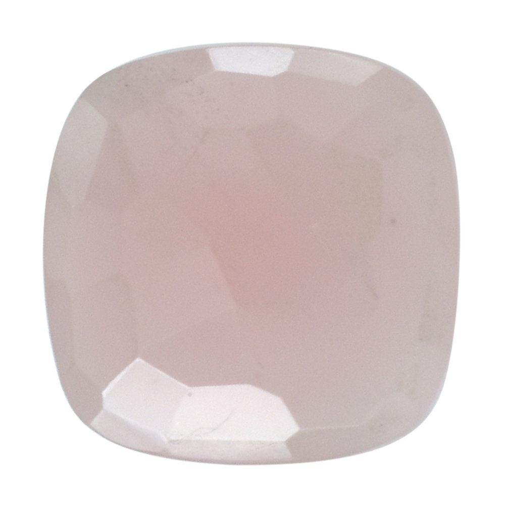 GUAVA QUARTZ IRREGULAR CUT BRIOLETTE CUSHION 12MM 4.18 Cts.