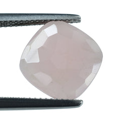 GUAVA QUARTZ IRREGULAR CUT BRIOLETTE CUSHION 12MM 4.18 Cts.