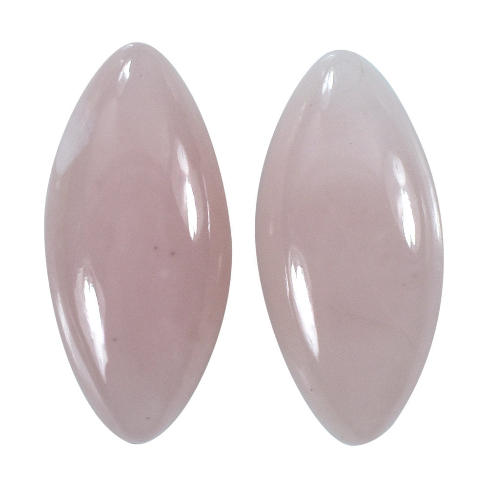 GUAVA QUARTZ MARQUISE CAB 15X7MM 2.97 Cts.