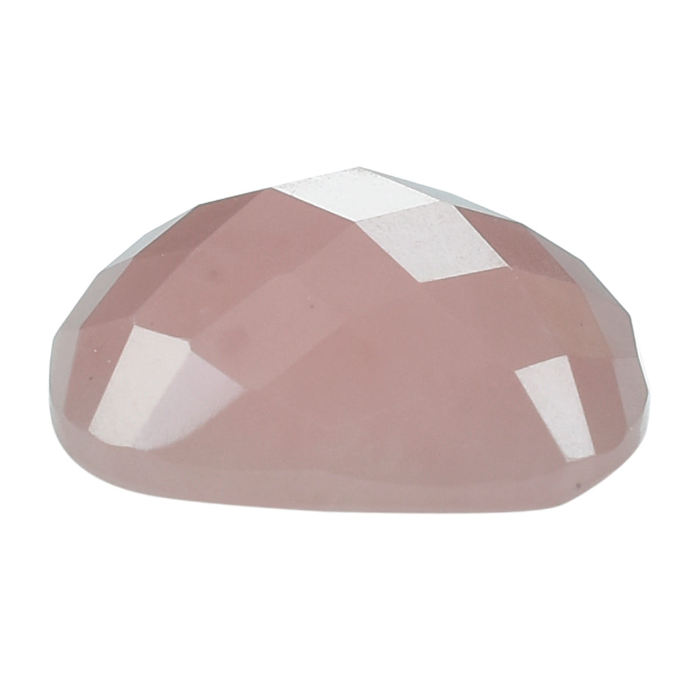 GUAVA QUARTZ CHECKER CUSHION CAB 16MM 12.35 Cts.