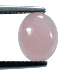 GUAVA QUARTZ OVAL CAB 10X8MM 2.63 Cts.