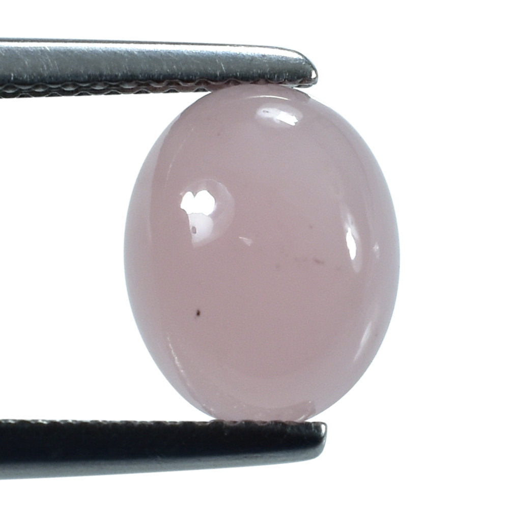 GUAVA QUARTZ OVAL CAB 10X8MM 2.63 Cts.