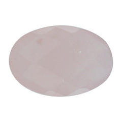 GUAVA QUARTZ BRIOLETTE OVAL 6X4MM 0.44 Cts.