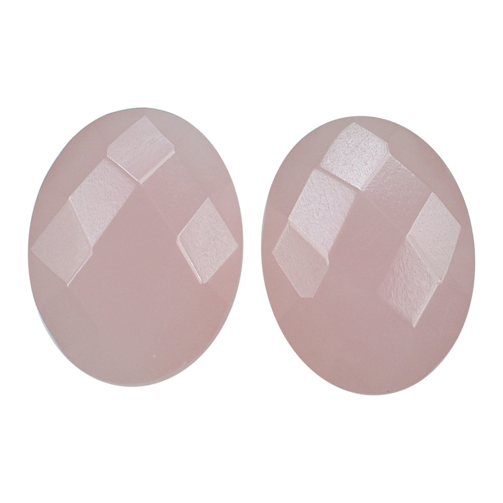 GUAVA QUARTZ BRIOLETTE OVAL 8X6MM 1.29 Cts.
