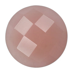GUAVA QUARTZ BRIOLETTE ROUND 12MM 6.00 Cts.
