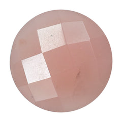 GUAVA QUARTZ BRIOLETTE ROUND 12MM 6.00 Cts.