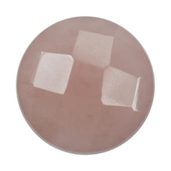 GUAVA QUARTZ BRIOLETTE ROUND 8MM 1.77 Cts.
