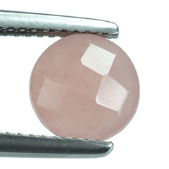 GUAVA QUARTZ BRIOLETTE ROUND 8MM 1.77 Cts.