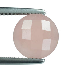 GUAVA QUARTZ BRIOLETTE ROUND 10MM 3.38 Cts.