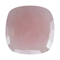 GUAVA QUARTZ IRREGULAR CUT BRIOLETTE CUSHION 12 MM 4.19 Cts.