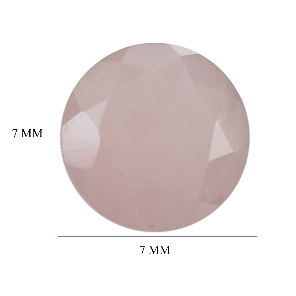GUAVA QUARTZ CUT ROUND 7MM 1.13 Cts.