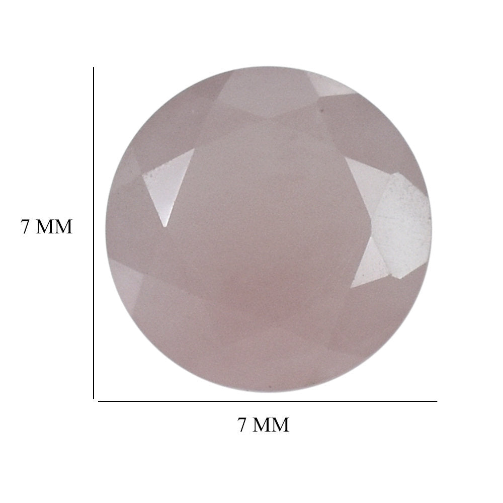 GUAVA QUARTZ CUT ROUND 7MM 1.13 Cts.