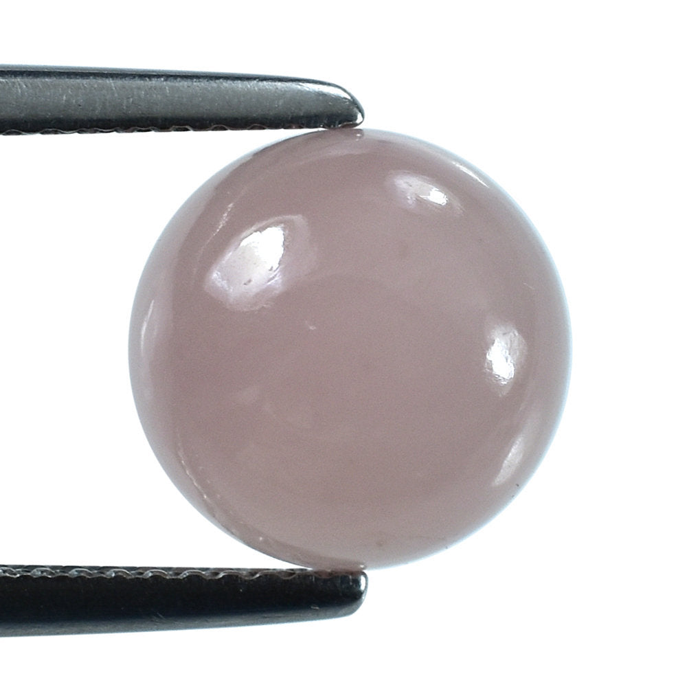 GUAVA QUARTZ ROUND CAB 10MM 3.90 Cts.