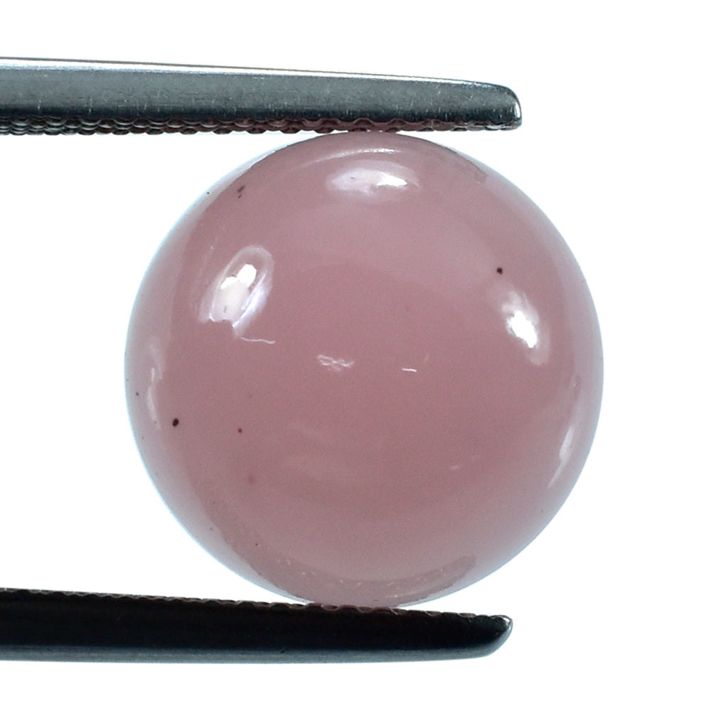 GUAVA QUARTZ ROUND CAB 12MM 6.61 Cts.