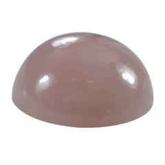 GUAVA QUARTZ PLAIN ROUND CAB 14MM 10.15 Cts.