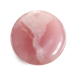GUAVA QUARTZ PLAIN ROUND CAB 14MM 10.15 Cts.