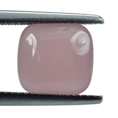 GUAVA QUARTZ LENTIL CUSHION 10MM 3.78 Cts.