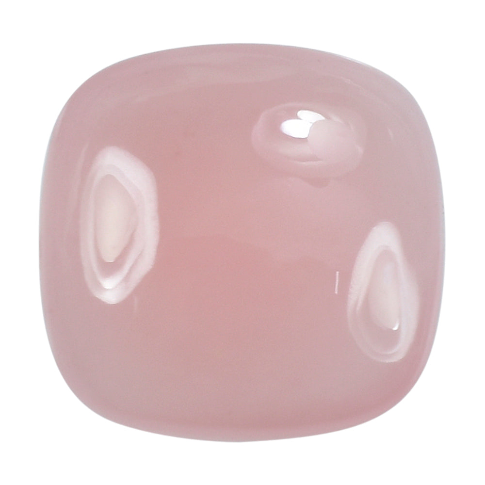 GUAVA QUARTZ LENTIL CUSHION 10MM 3.75 Cts.