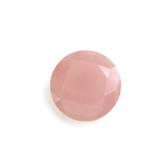 GUAVA QUARTZ BOTH SIDE TABLE CUT ROUND 6MM (MEDIUM/CLEAN) 0.80 Cts.