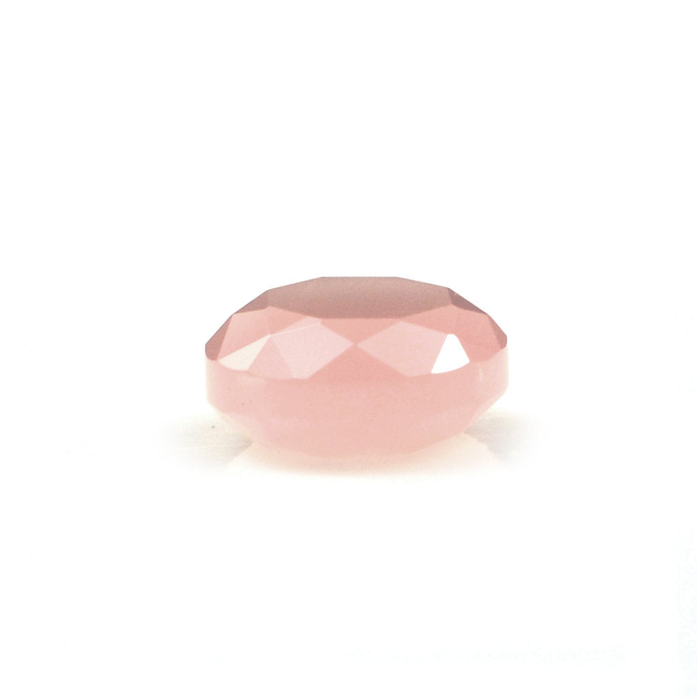 GUAVA QUARTZ BOTH SIDE TABLE CUT ROUND  6MM 0.85 Cts.