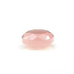 GUAVA QUARTZ BOTH SIDE TABLE CUT ROUND  6MM 0.85 Cts.