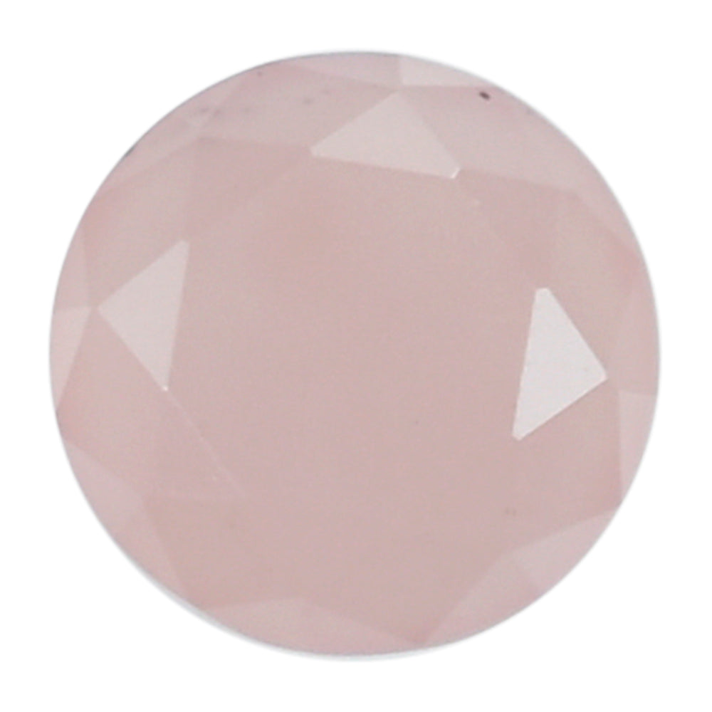 GUAVA QUARTZ BOTH SIDE TABLE CUT ROUND 4MM 0.29 Cts.