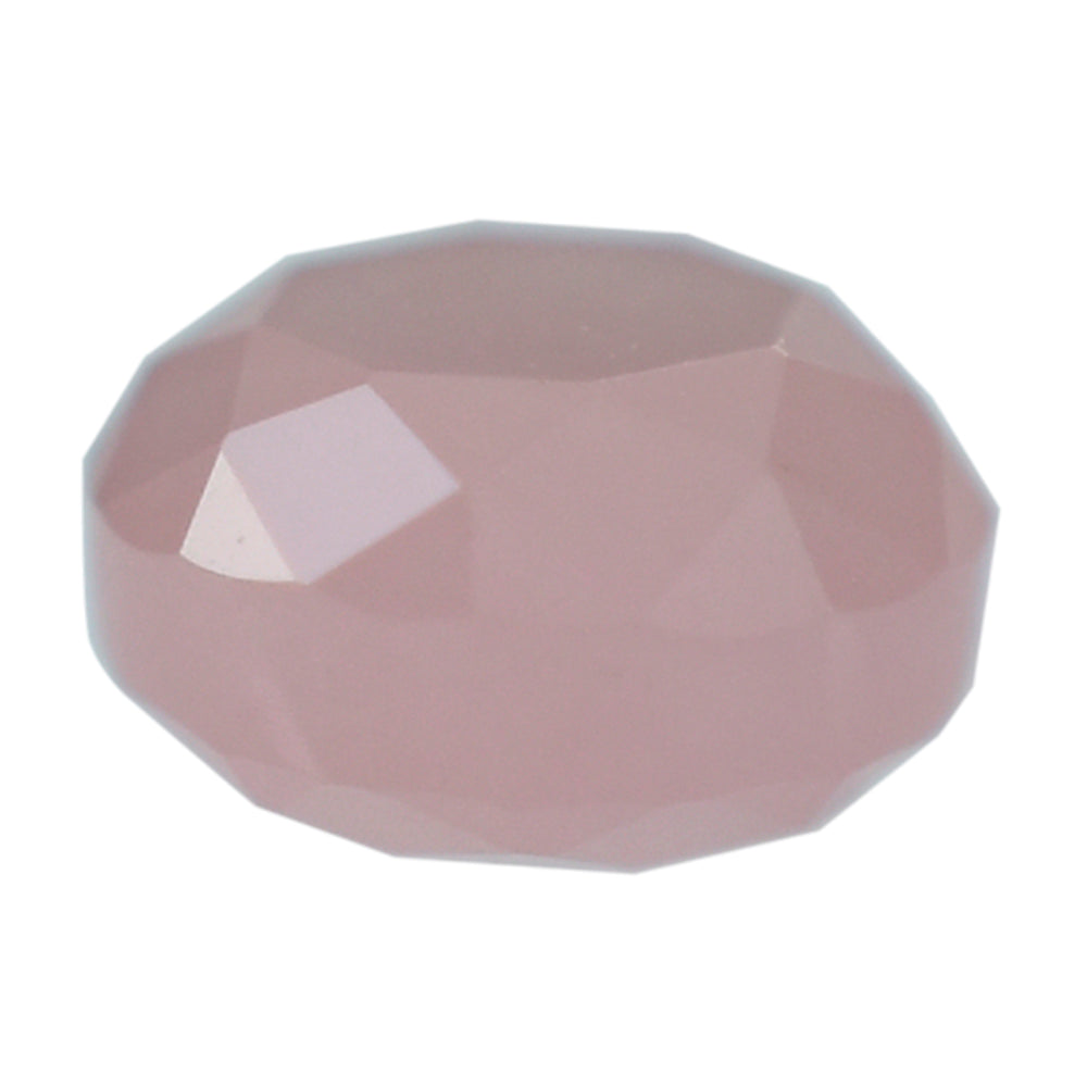 GUAVA QUARTZ BOTH SIDE TABLE CUT ROUND 4MM 0.29 Cts.