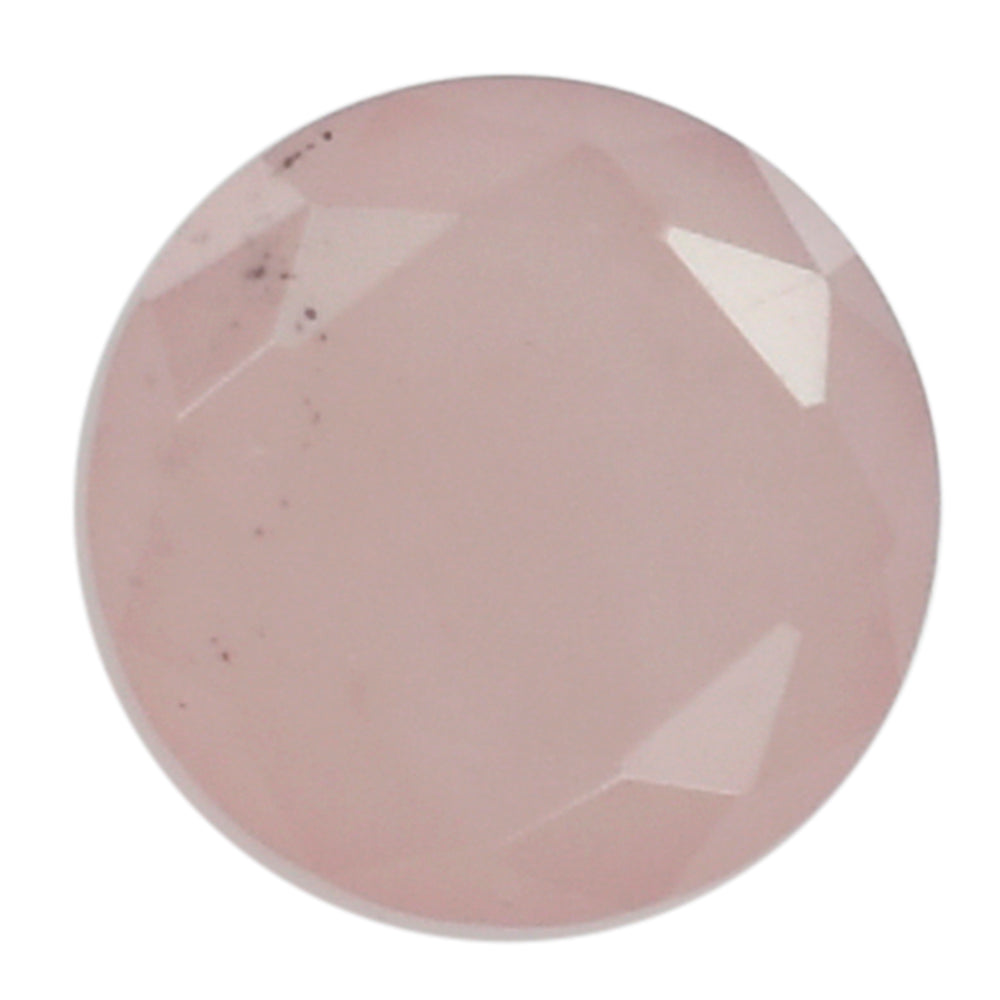 GUAVA QUARTZ BOTH SIDE TABLE CUT ROUND 4MM 0.29 Cts.