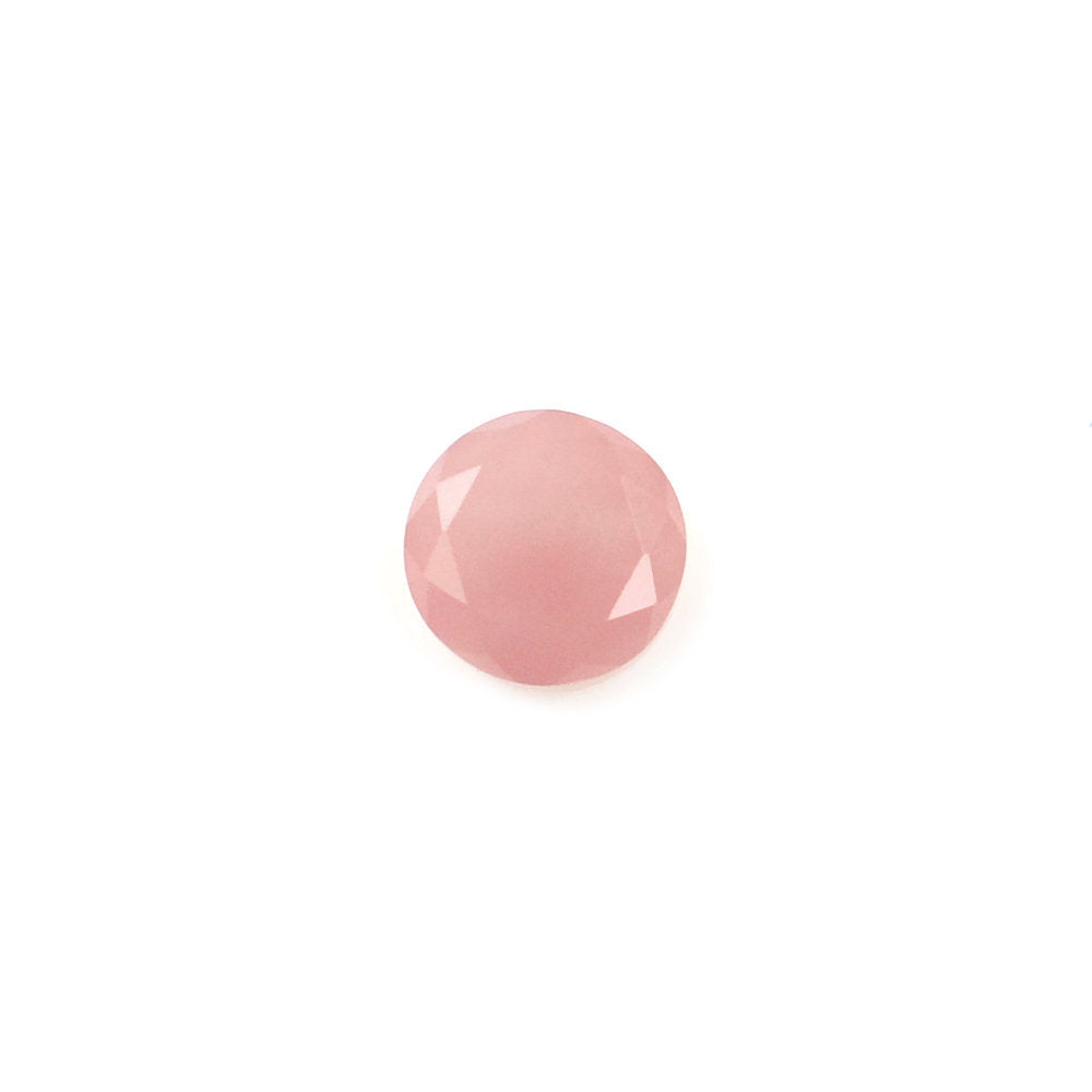 GUAVA QUARTZ BOTH SIDE TABLE CUT ROUND 4MM 0.29 Cts.