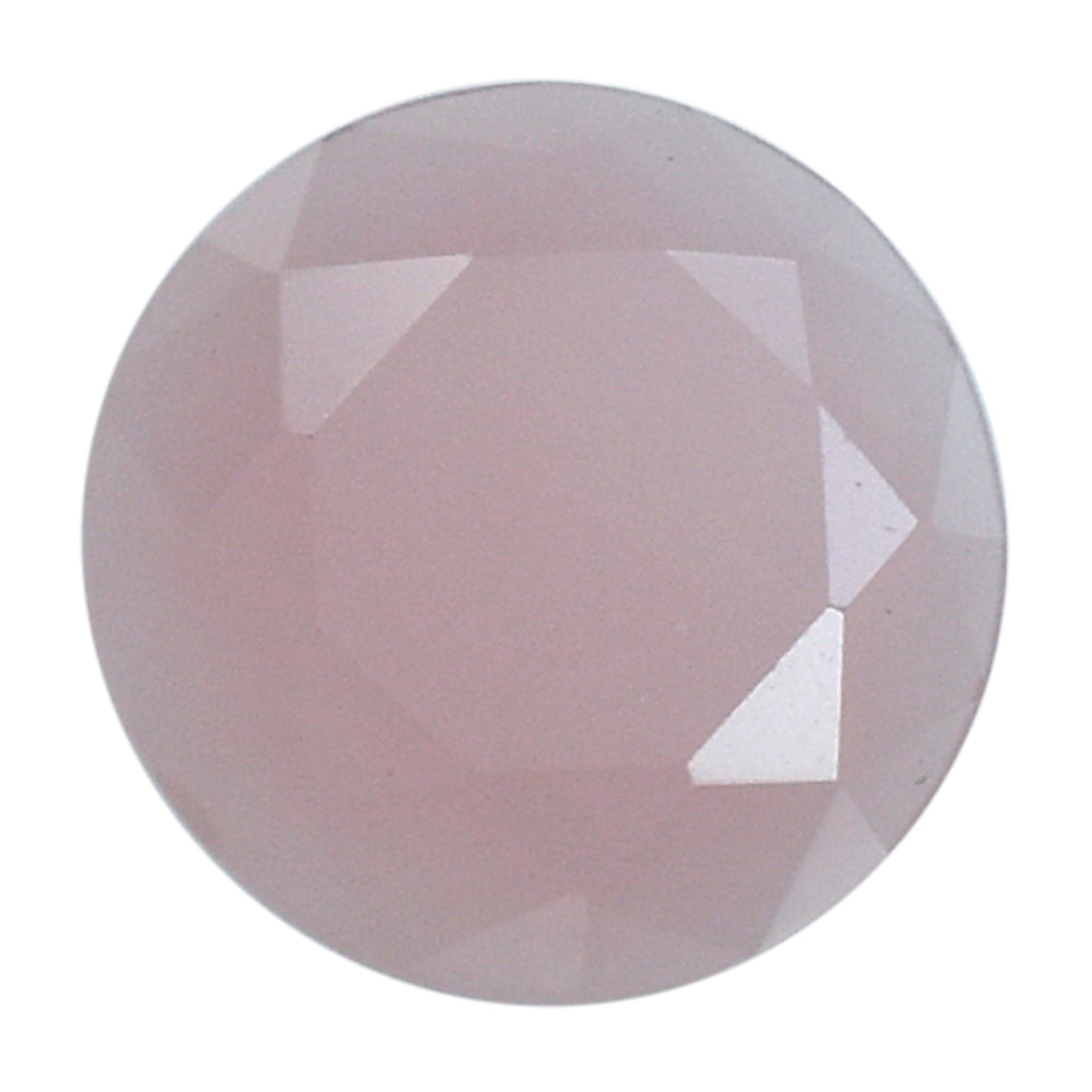 GUAVA QUARTZ TABLE CUT ROUND CAB 6MM 0.46 Cts.