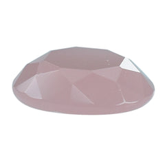 GUAVA QUARTZ TABLE CUT ROUND CAB 6MM 0.46 Cts.