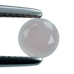 GUAVA QUARTZ TABLE CUT ROUND CAB 6MM 0.46 Cts.