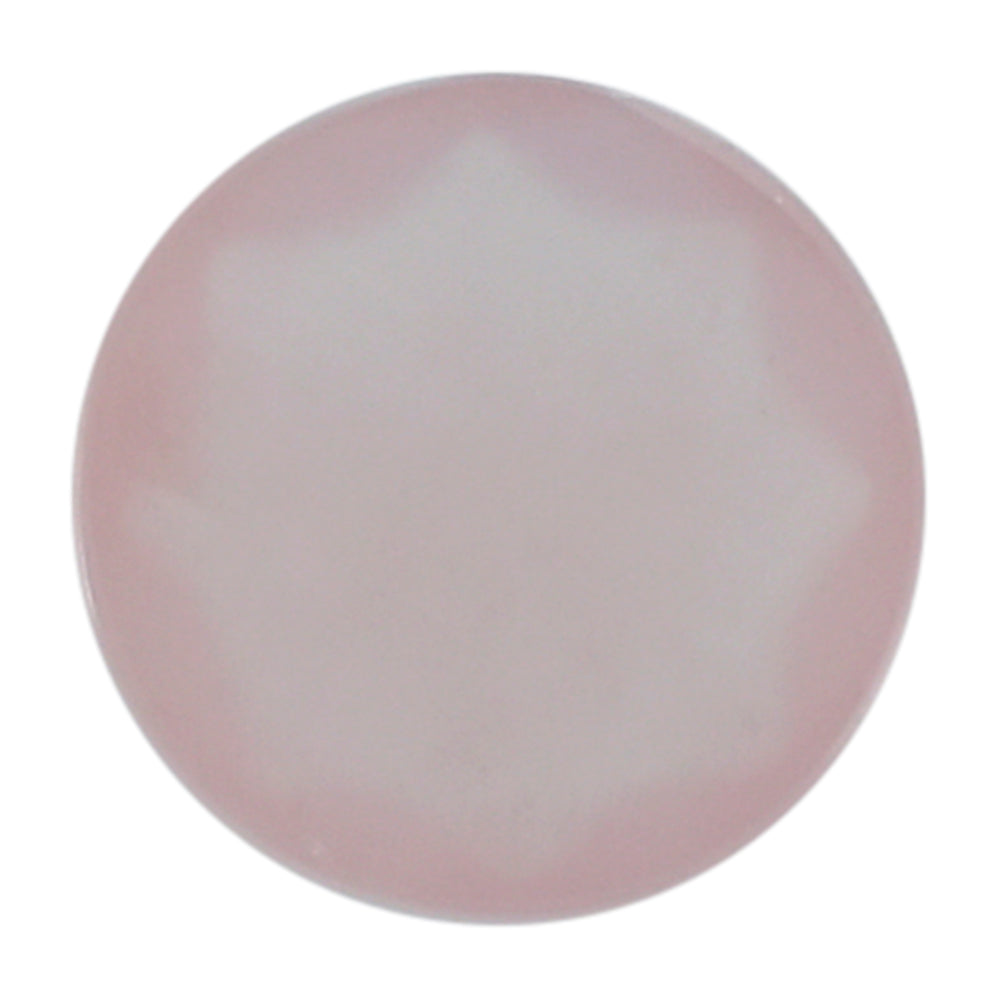 GUAVA QUARTZ TABLE CUT ROUND CAB 5MM 0.28 Cts.