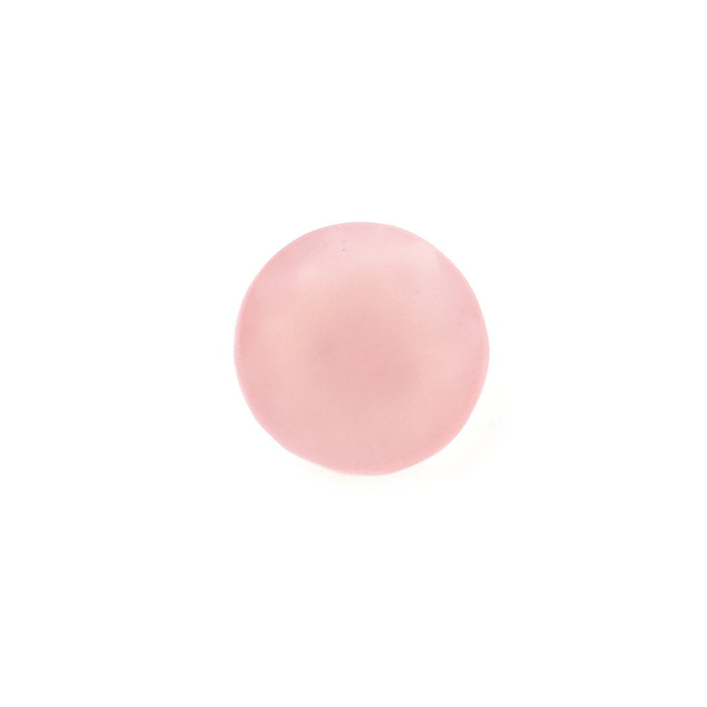 GUAVA QUARTZ TABLE CUT ROUND CAB 5MM 0.28 Cts.