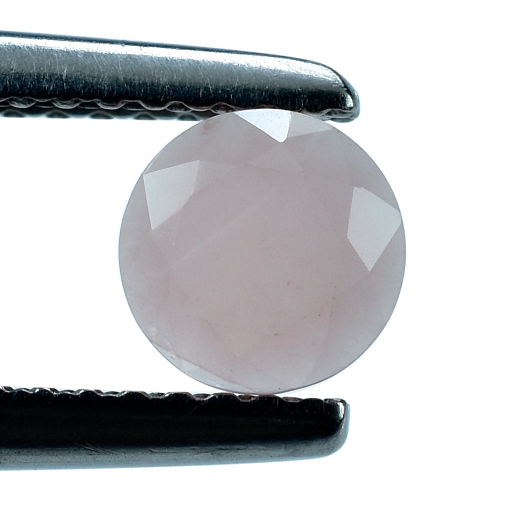 GUAVA QUARTZ TABLE CUT ROUND CAB 5.50MM 0.36 Cts.