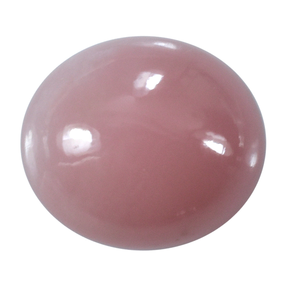 GUAVA QUARTZ OVAL CAB 16X14MM 12.38 Cts.