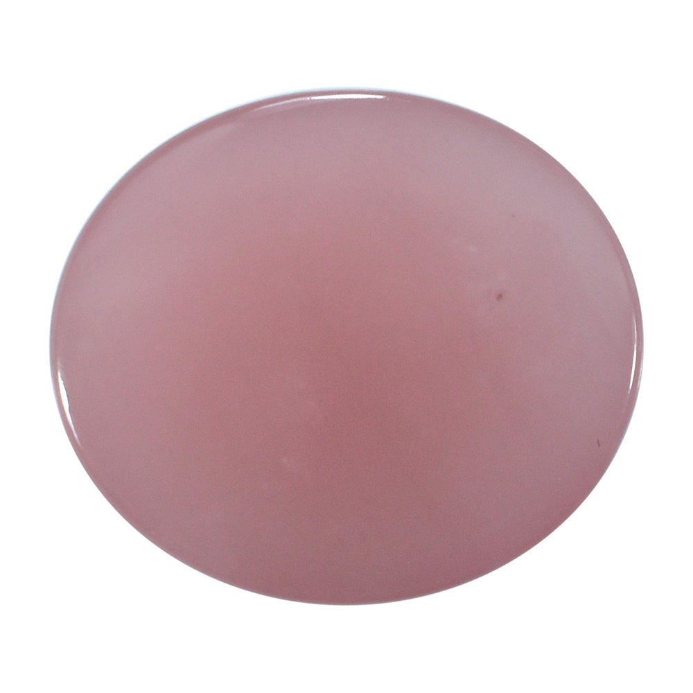 GUAVA QUARTZ OVAL CAB 16X14MM 12.38 Cts.
