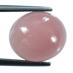 GUAVA QUARTZ OVAL CAB 16X14MM 12.38 Cts.