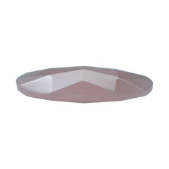GUAVA QUARTZ ROSE CUT BRIOLETTE OVAL 18X13MM 6.10 Cts.