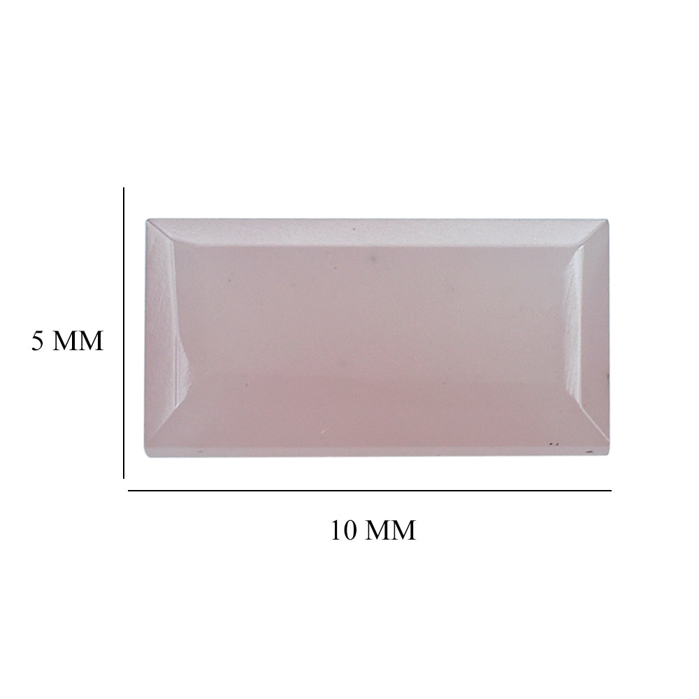 GUAVA QUARTZ CUT BAGUETTE 10X5MM 1.73 Cts.