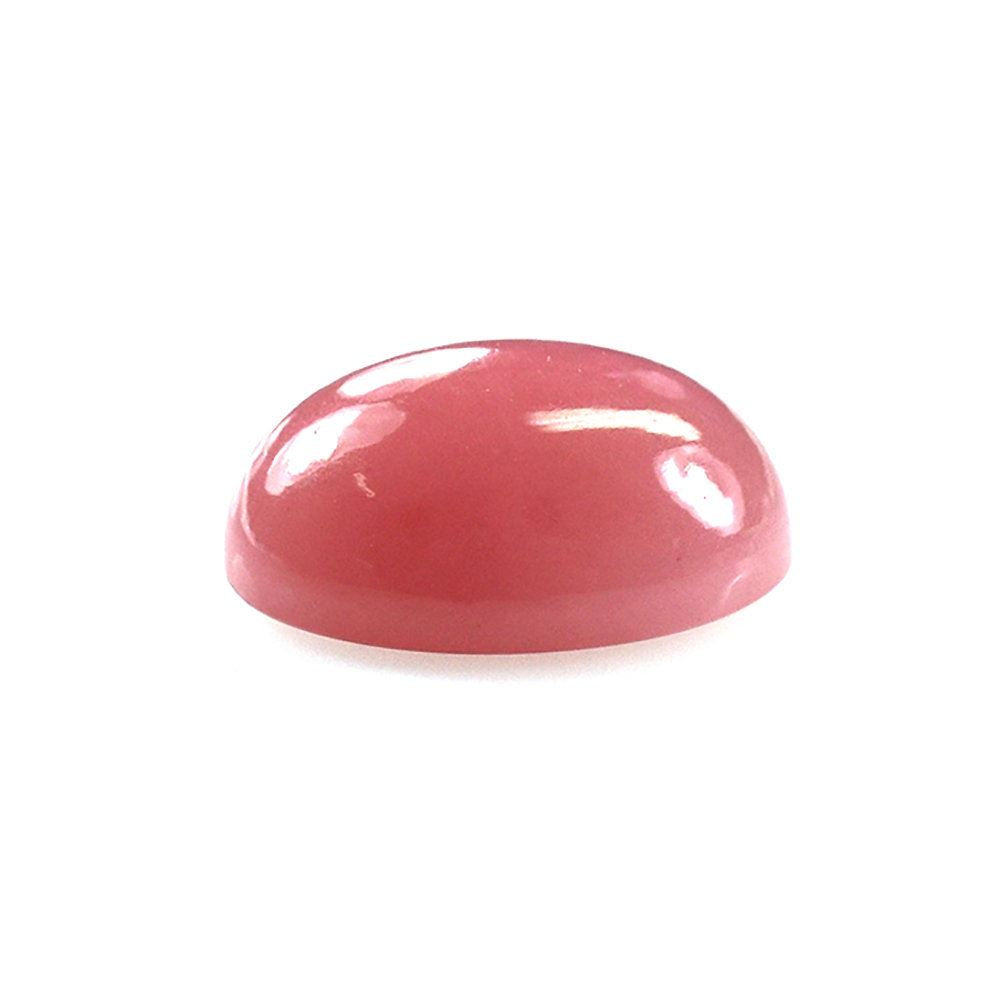 GUAVA QUARTZ PLAIN OVAL CAB 12X10MM 4.45 Cts.