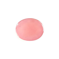 GUAVA QUARTZ CHECKER CUT OVAL CAB 10X8MM 2.54 Cts.