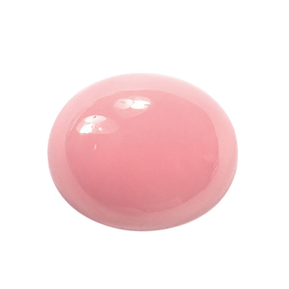 GUAVA QUARTZ PLAIN OVAL CAB 12X10MM 4.74 Cts.